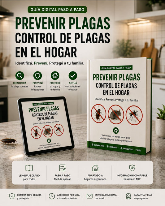 Libro Prevenir Plagas